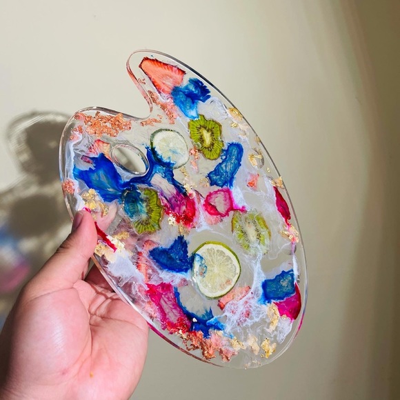 Resin Paint Palette/Painters Palette - Picture 5 of 6